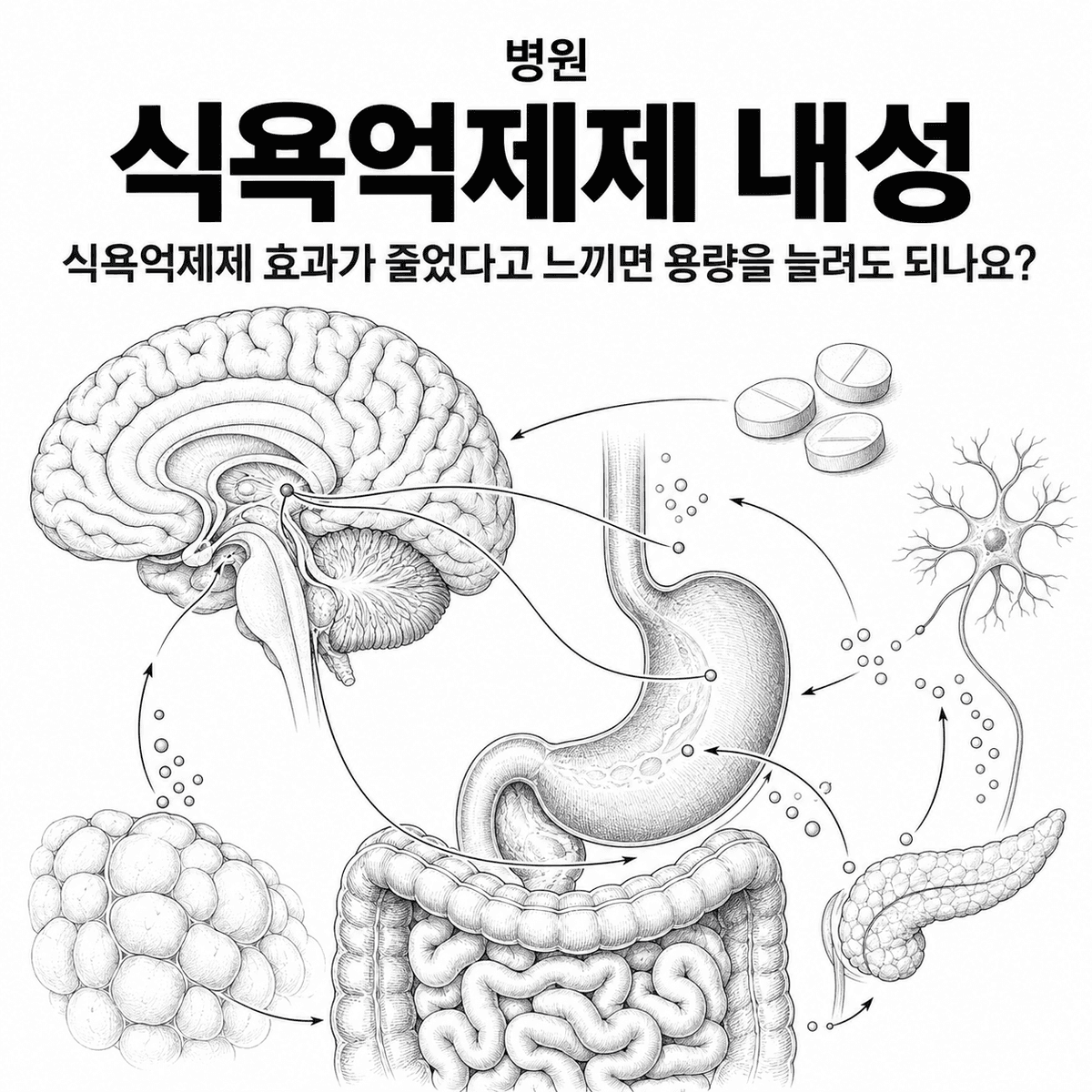 서울 병원 식욕억제제 내성 핵심 정보 이미지